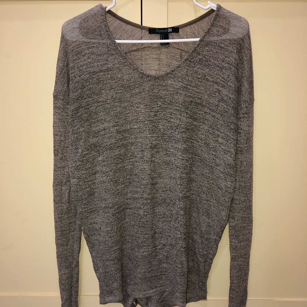 Forever 21 brown long sleeve